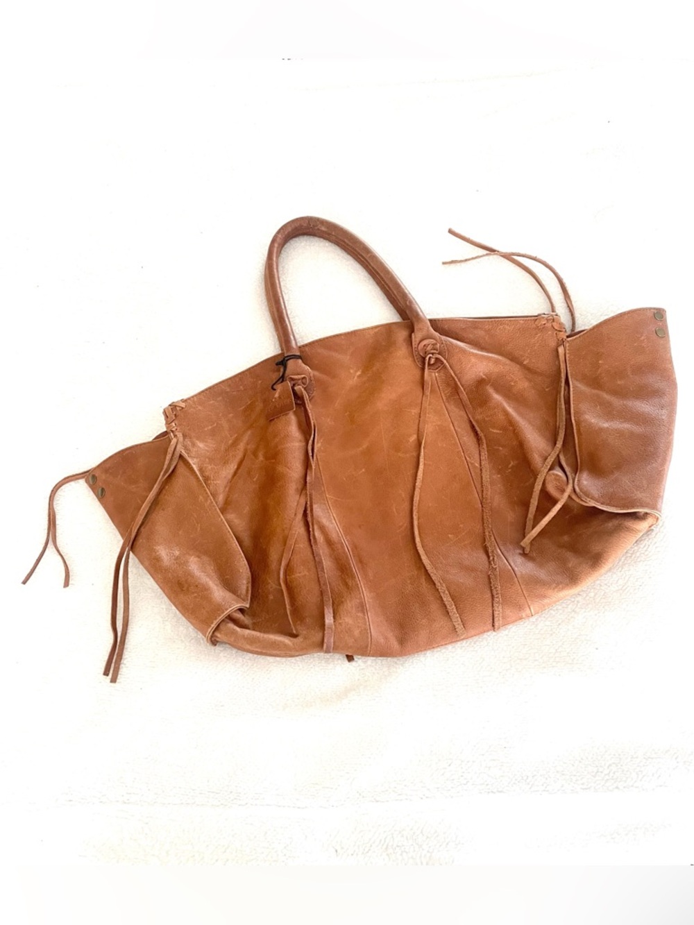 Urban Outfitters Ecote XL Brown Leather Shoulder/Tote Bag
